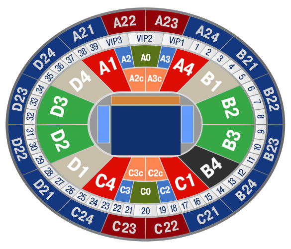 Мегаспорт арена схема зала с местами навка